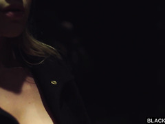 Black Stud Adores His Brunette White Chick