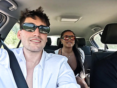 Curvy Brit Hottie Got Fucked In The Ass On The Roadside