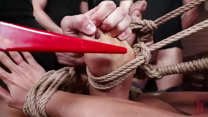 Kira Noir Versus Six Dicks