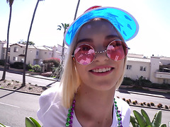 Oily Teen Lana Sharapova In Hot Spring Break Hookup